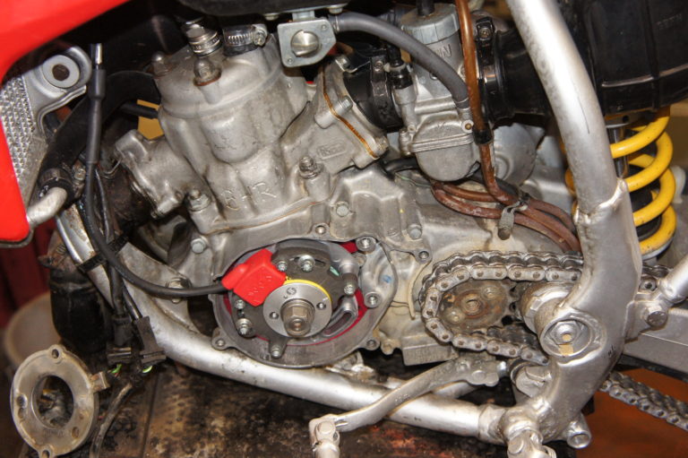 Selettra KZ complete analog System for Honda CR 85 incl. Adapterplate - Image 4